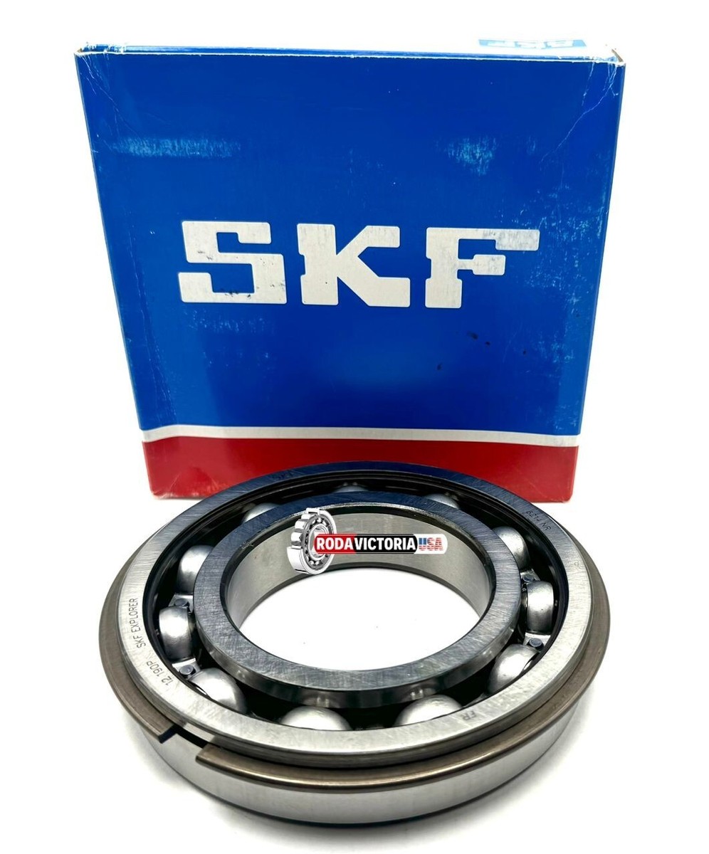SKF 6214 NR DEEP GROOVE BALL BEARING, OPEN TYPE + SNAP RING