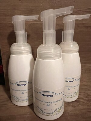 Norwex peppermint Foaming Hand wash 3 Pack