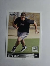 DAVID DeCASTRO 2012 SAGE HIT FOOTBALL CARD # 44 D4251