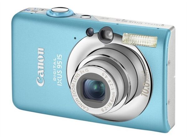 Canon IXUS 95 IS Digital Compact - Pink – Retro Camera Shop