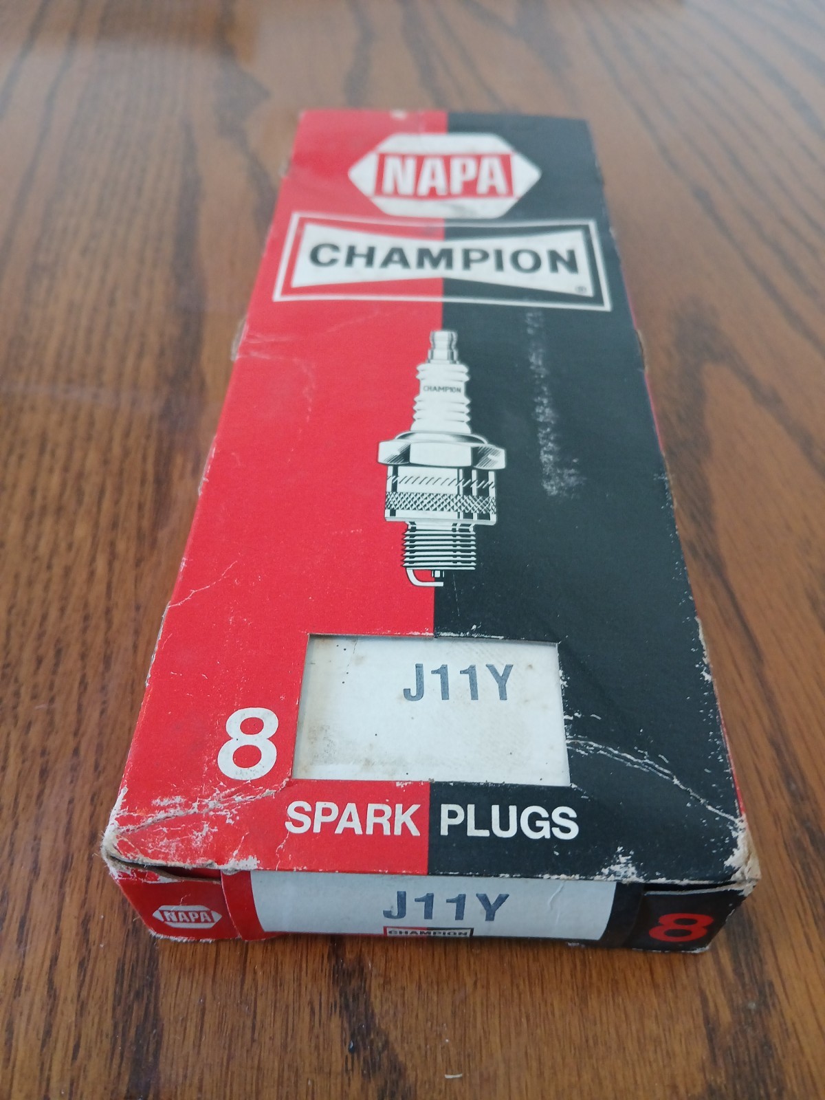 NOS PACK OF 8, CHAMPION SPARK PLUGS J-11Y, MOPAR ,CUDA,GTX,ROAD RUNNER 383,440