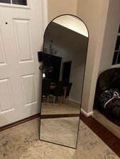 Arched Full Length Mirror, Full Body Mirror W...