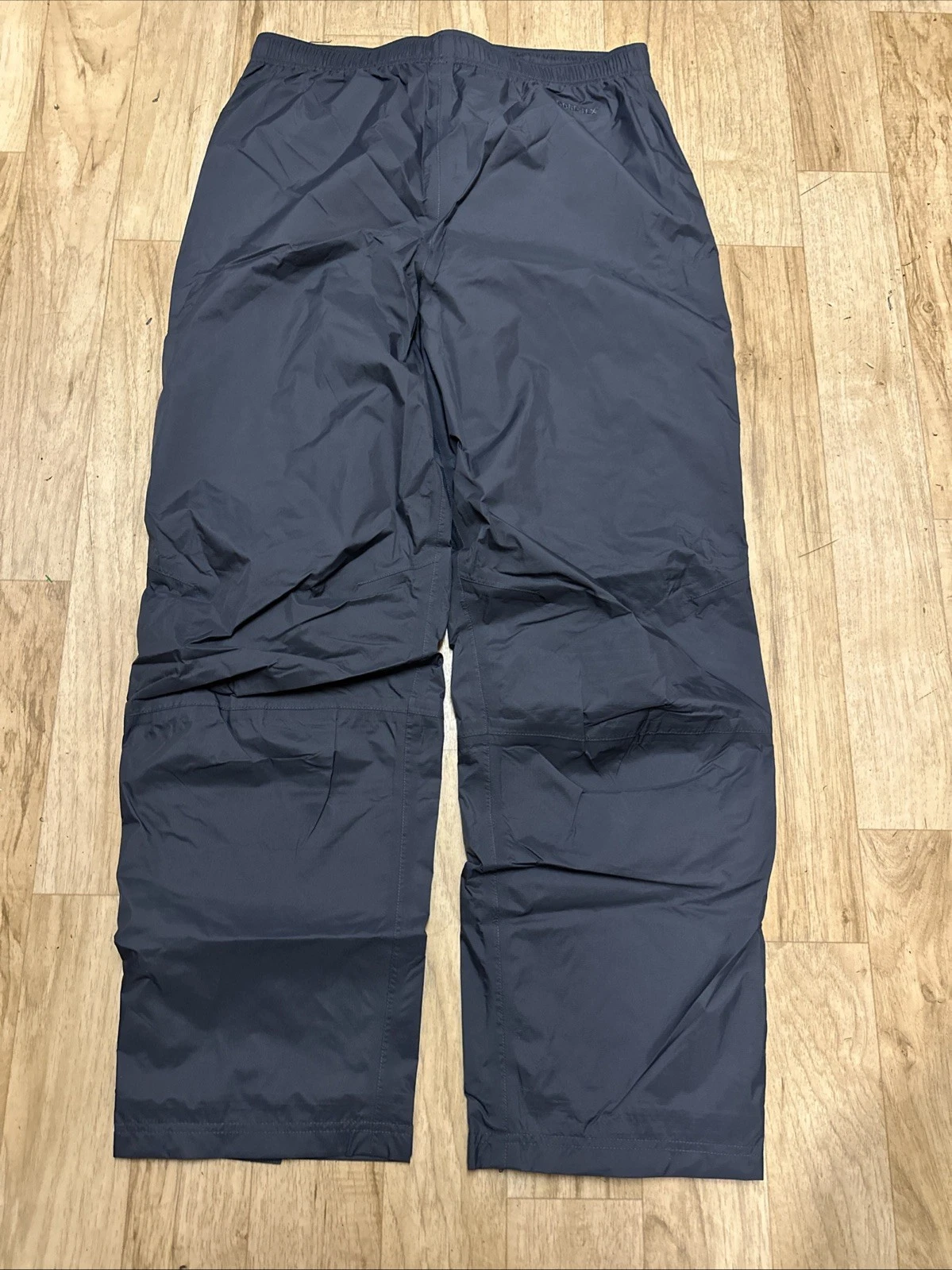 LL Bean Men's SIZE Large Stowaway GORE-TEX Lightweight Pants PACKABLE Gray