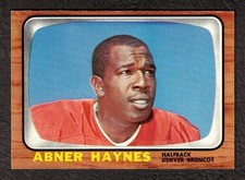1966 Topps Abner Haynes #35 Denver Broncos NM-