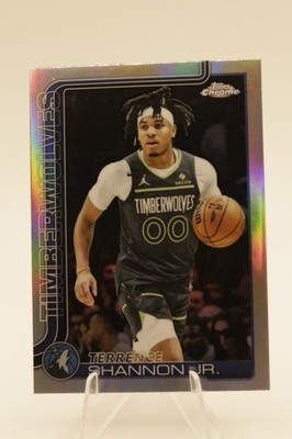 2025 Topps Chrome Basketball Refractor #198 Terrence Shannon Jr