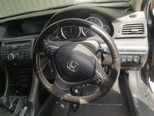 Honda Accord Mk8 08-13 3 Spoke Leather Multifunction Steering Wheel 00063219