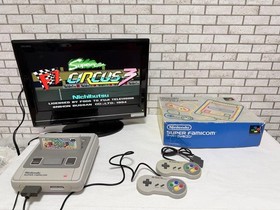 Super Famicom (SFC) Console [Tested/Working] &ndash; Includes 1 Game & Box From Japan