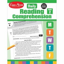 Daily Reading Comprehension, Grade 2 Paperback Evan-Moor Educatio