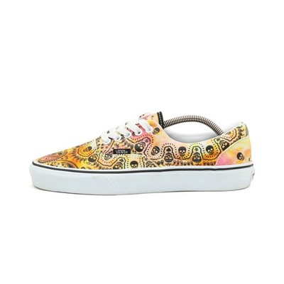 VANS Damen Era Skull Sneaker Mehrfarbig Canvas Edition Skate-Sneaker EU 40
