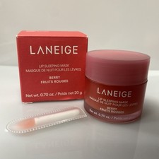 LANEIGE Lip Sleeping Mask: Berry Fruits Rouges 0.70 OZ -Open Box