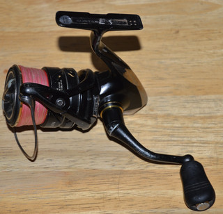 mulinello da spinning shimano sustain 2500hg 6.0:1 8 1 cuscinetti USATO funziona benissimo