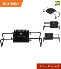 Durable Powder-Coated Steel Boat Seat Mount, Adjustable Height 7.5-18 inches