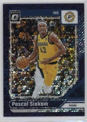 2024 Panini Donruss Optic Fast Break Purple Prizm 83/99 Pascal Siakam #187 1oq0