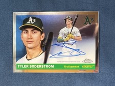 Tyler Soderstrom Chrome Platinum 2025 Auto