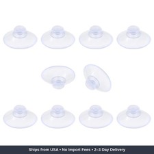 10 Pack 20 mm Clear PVC Suction Cups For Glass Table Furniture