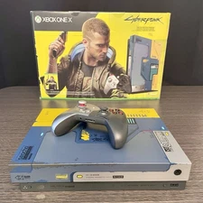 Microsoft Xbox One X Cyberpunk 2077 Limited Edition Console Bundle - 1T