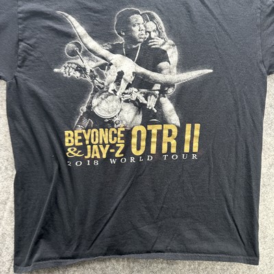 Beyonce Jay-Z OTR II Shirt Mens Large Black 2018 World Tour