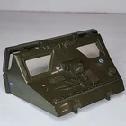 1983 Gi Joe APC Front Canopy Cab Cover Windshield Green Vehicle Part Hasbro