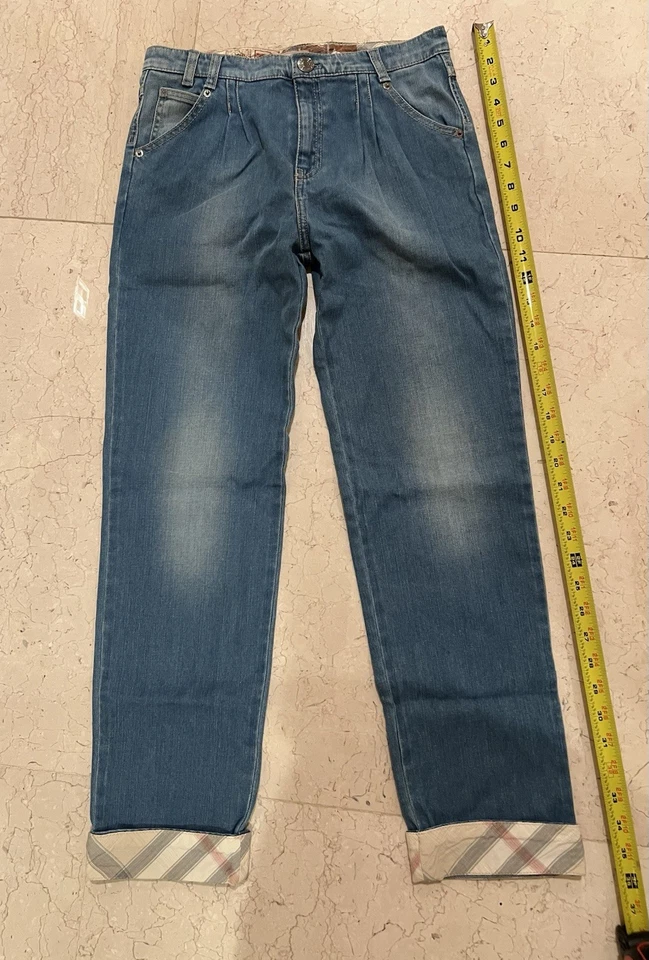 Calças/meninas Burberry com presente (top) - Imagem 2 de 4