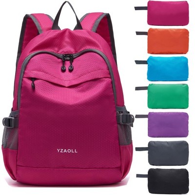 20L Small Hiking Backpack Lightweight Day Pack Packable Travel Rose