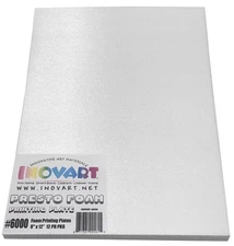 INOVART Presto Foam Printing Plates, 9x12, 12 Sheets Toy