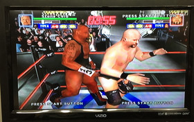 WWF ROYAL RUMBLE Sega Dreamcast COMPLETE Wrestling CIB The Rock TESTED & WORKING