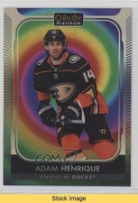 2021-22 O-Pee-Chee Platinum Rainbow Color Wheel Adam Henrique #88 READ t4m
