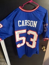 Harry Carson Autographed Jersey Becket Authentication