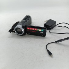 JVC HD Everio GZ-R10BU Quad Proof Digital Camcorder Black Full HD 60x Zoom r1