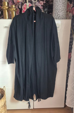 Sweatmantel in Schwarz Einheitsgröße Gr. 44-48 passend