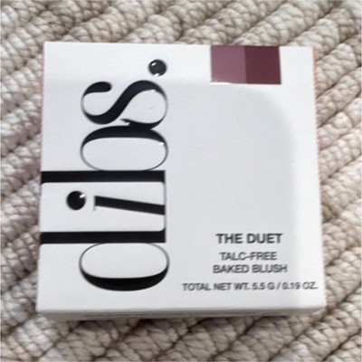 Dibs The Duet Baked Powder Blush Duo Backstage Vegan Talc-Free 0.19 oz