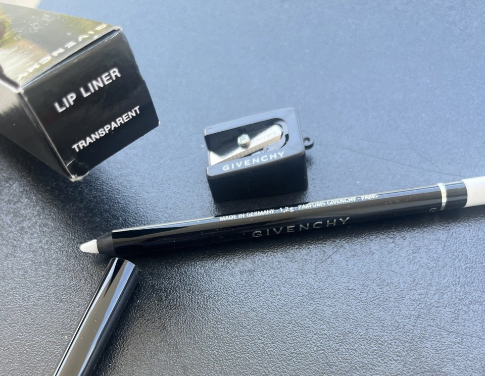 Givenchy Transparent Lip Liner Pencil and Sharpener New In Box - Image 2 of 3
