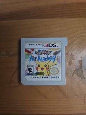 Pokemon Art Academy (Nintendo 3DS, 2014) Cartridge Game Only, authentic
