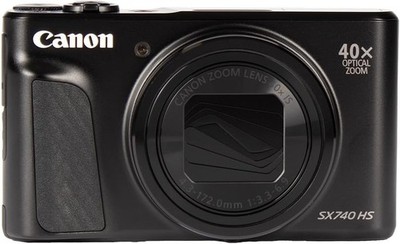 Canon PowerShot  SX740 HS lite Digitalkamera 20.3MP 40x Zoom WLAN 4K UHD Schwarz