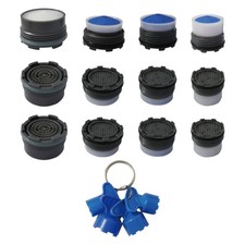 12PCS Faucet Aerator of 4 Sizes, 4 Pieces Removal Wrench Tool for Male 16.5 1...