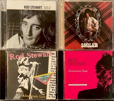 ROD STEWART Lot: Gold, Smiler, Downtown Train Selection, Absolutely Live