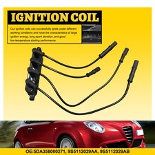 1x Fits Fiat 500 Grande Punto Panda Ford Ka 1.2 1.4 SJCP291 Ignition Coil Pack