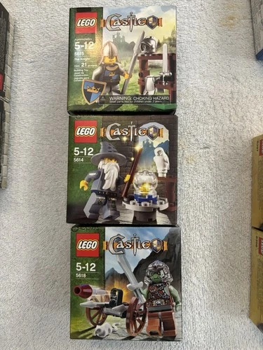 Lego Castle Lot 5614 5615 5618 New!