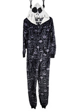 Disney Jack Skellington One Piece Hood Nightmare Before Christmas Costume PJs