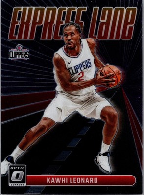 2023-24 Donruss Optic #4 Kawhi Leonard Express Lane
