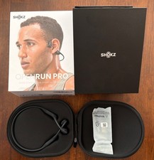 Shokz OpenRun Pro Open-Ear Behind the Neck Bluetooth Headphones - Black