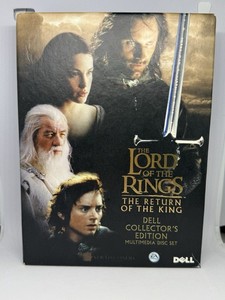 Lord Of The Rings Return Of The King Dell Collector's Edition Multimedia Discs