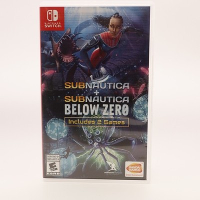 Subnautica + Subnautica: Below Zero (Nintendo Switch) Complete with Case- TESTED