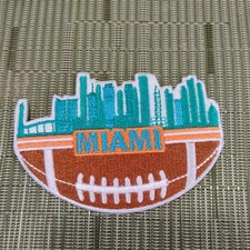 Miami Dolphins🌟🌟 Iron On Patch