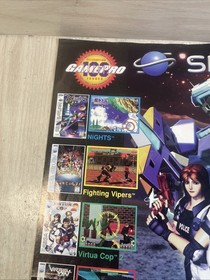 Sonic 3D Blast & Sega Saturn GamePro Poster Calendar Double Sided