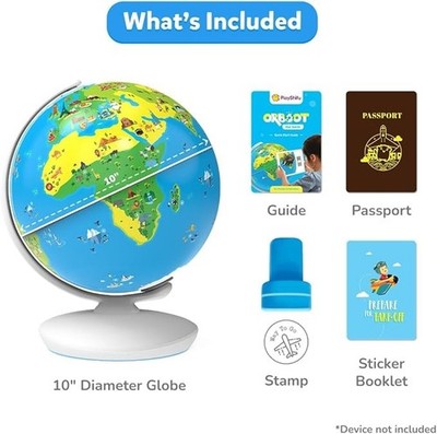 PlayShifu Orboot Earth Interactive Globe with 1000+ Facts for Kids STEM age 4+