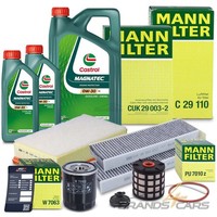 Mann Inspektionspaket FÜR Citroen Jumpy Opel Vivaro C Zafira Peugeot 2.0 Hdi D