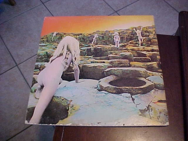 LED ZEPPELIN "HOUSES OF THE HOLY" (1973) ATLANTIC SD 7255 - INNER/SLV .- VG+ - Image 2 of 2