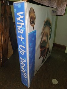 What Up Dawg? Premium Trading Card Binder 1997 Rare What Up Dawg, Dog, Oop