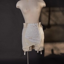 Vintage 1950s Zip Up Boned Girdle Shape Wear